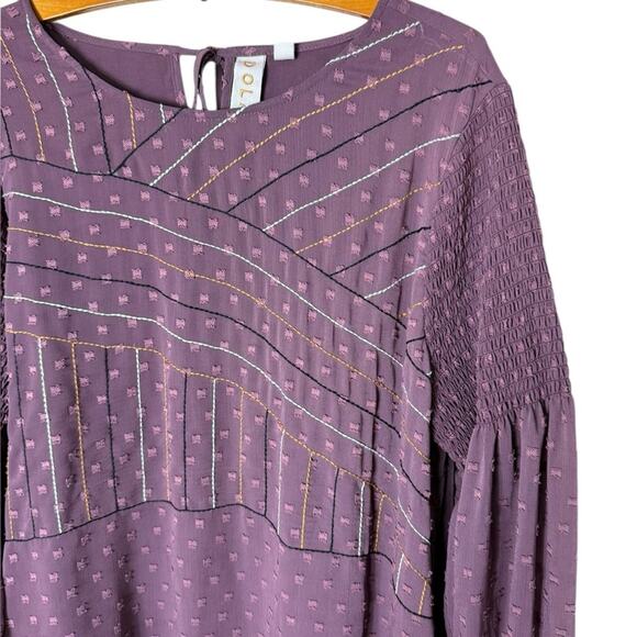 DOLAN Collection Women’s Sz XL Maddie Textured Tunic Dress - Picture 3 of 10